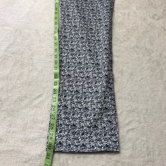 NWOT Calvin Klein Blue & White Dress Pants Size 10 - Picture 7 of 8